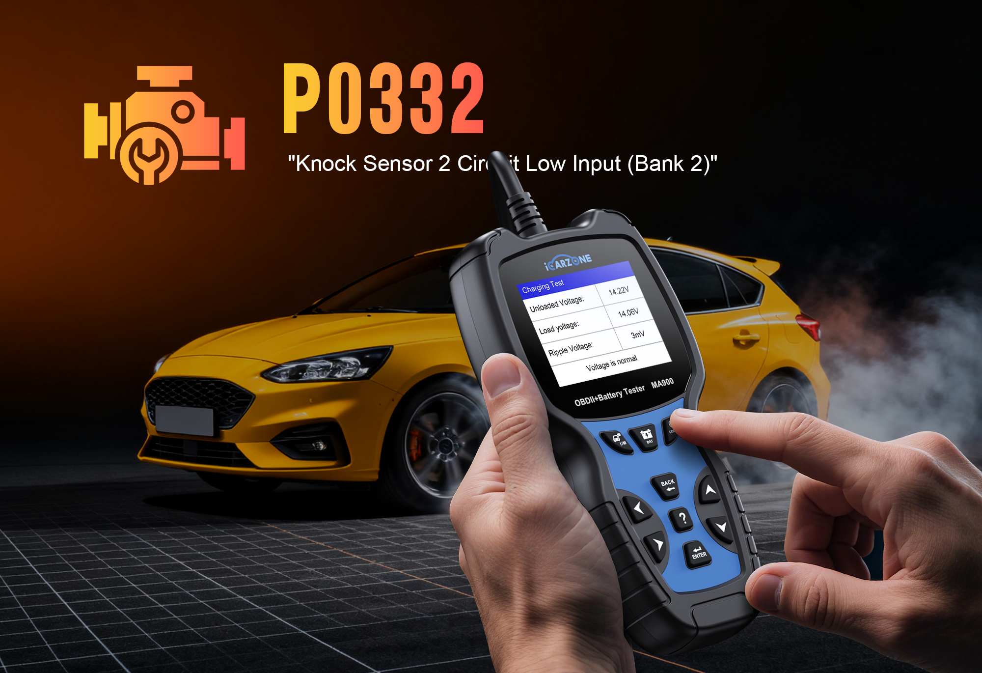 P0332 Chevrolet Silverado 1500: Knock Sensor 2 Fix | MA900 Guide