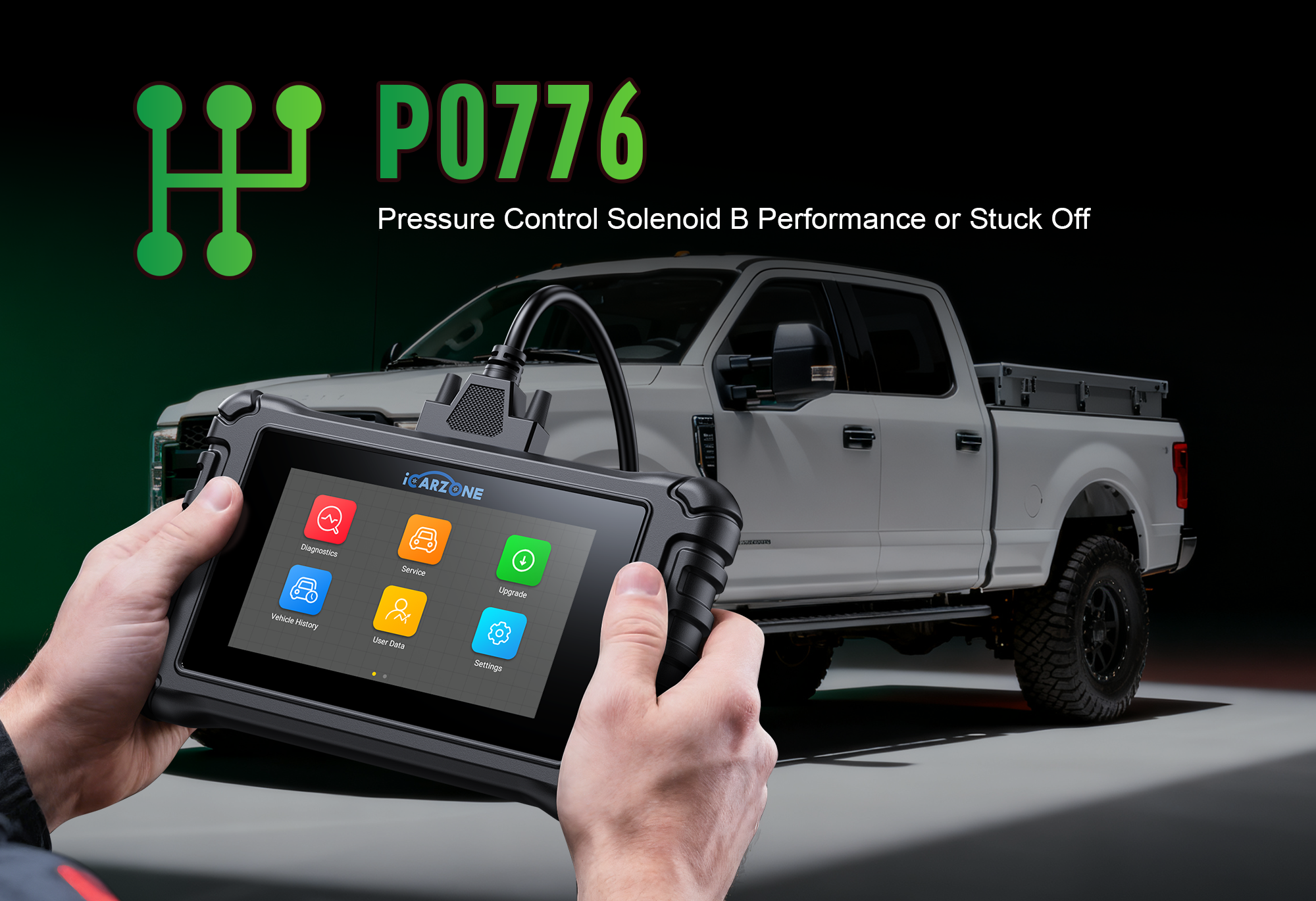 P0776 Code in Honda Accord 10th Gen (2018-2024): Fix CVT Solenoid with ICARZONE UR800