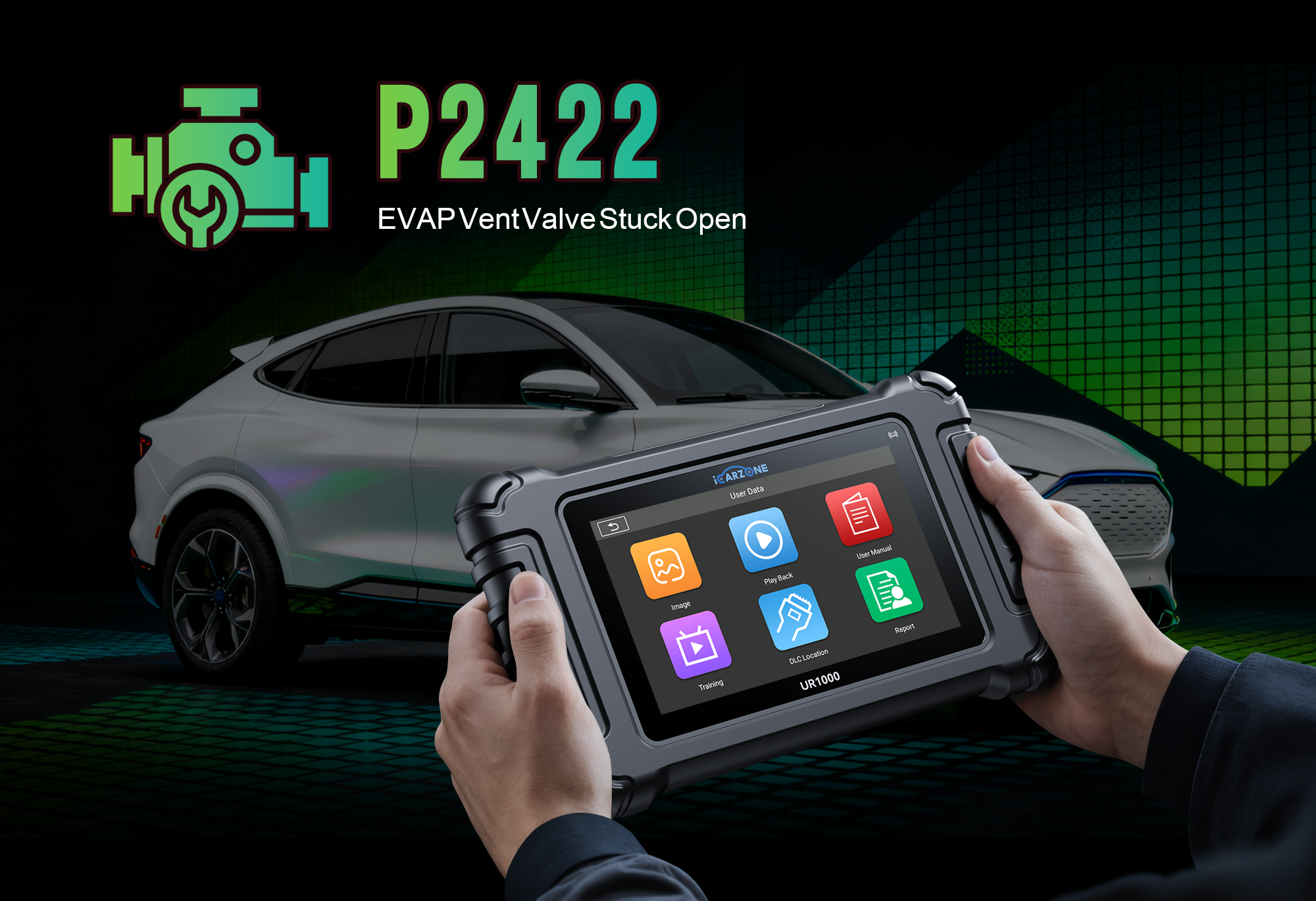P2422 Repair Guide: EVAP System Diagnosis with UR1000