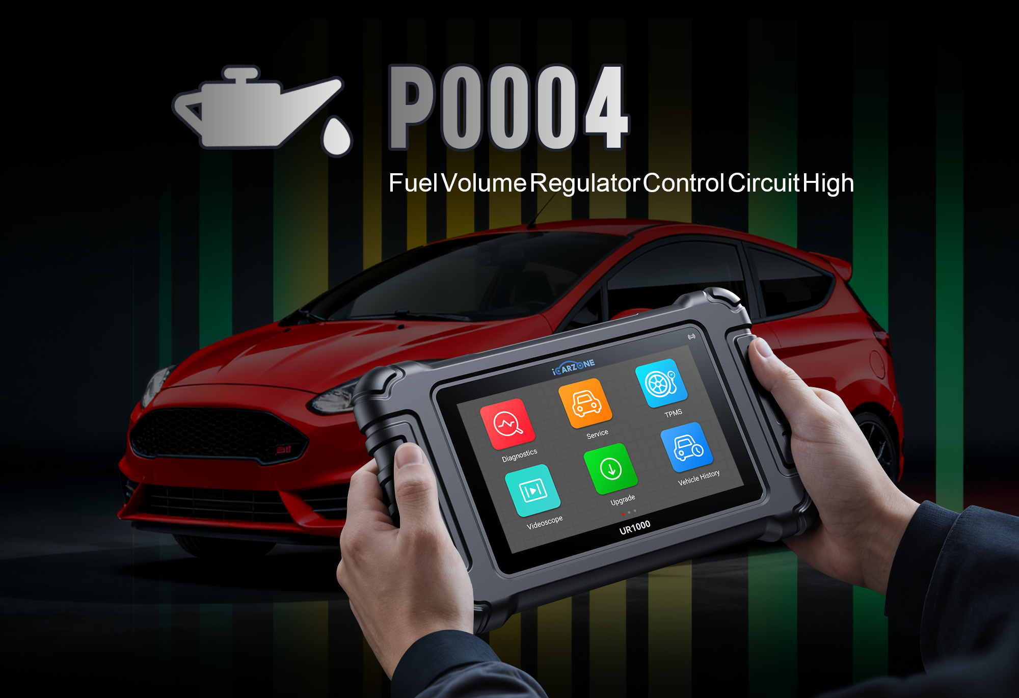 Open faults in 2017-2024 G30: Fix P0004 Code with ICARZONE UR800