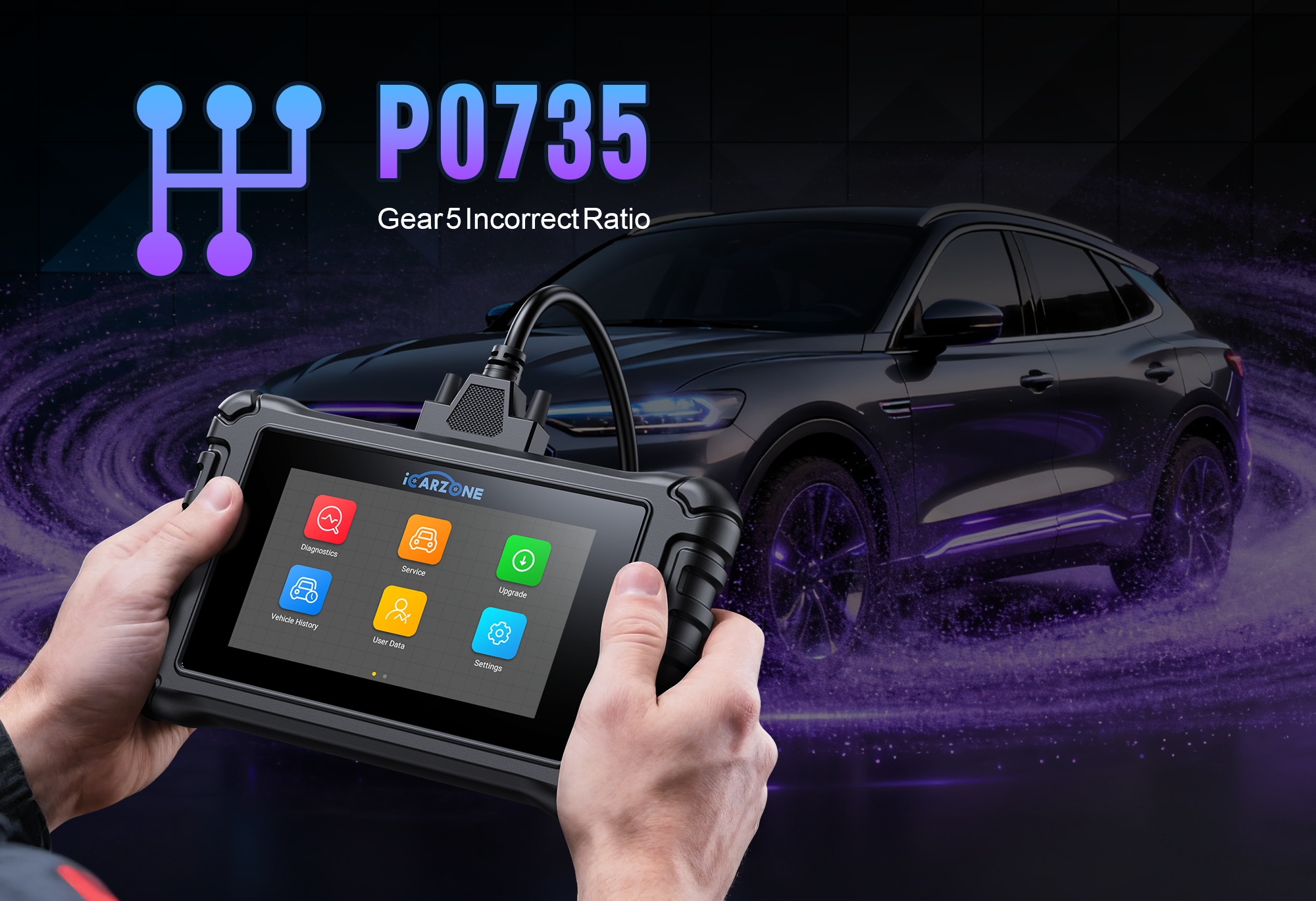 P0735 Code P0735 Code Gear 5 Incorrect Ratio faults in Mercedes GLC | Quick Guide
