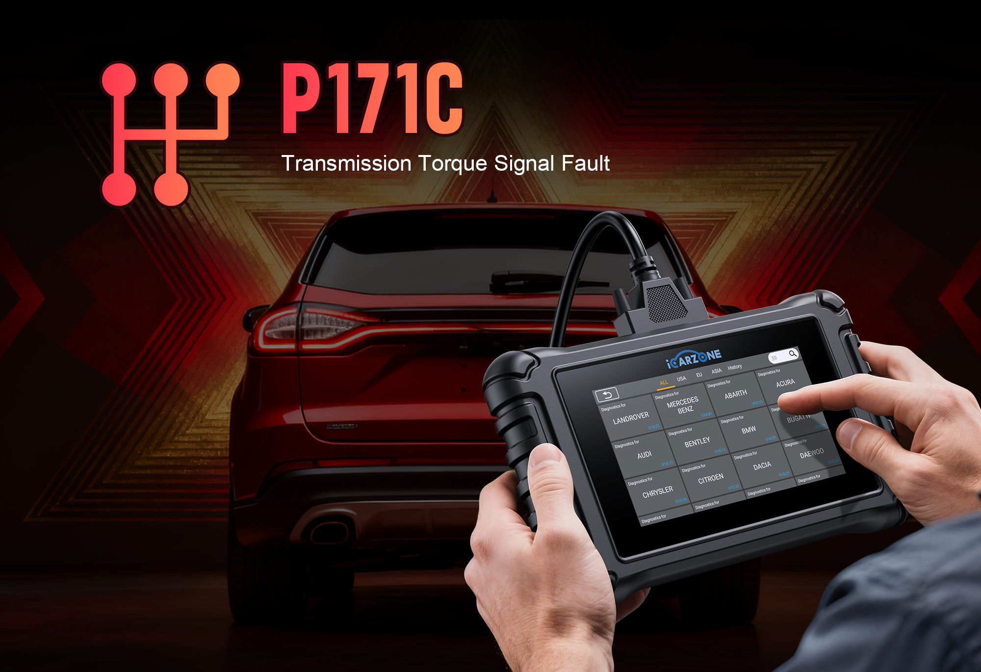 P171C Fix Guide: Resolve Transmission Hydraulic Pressure Fault with ICARZONE UR800