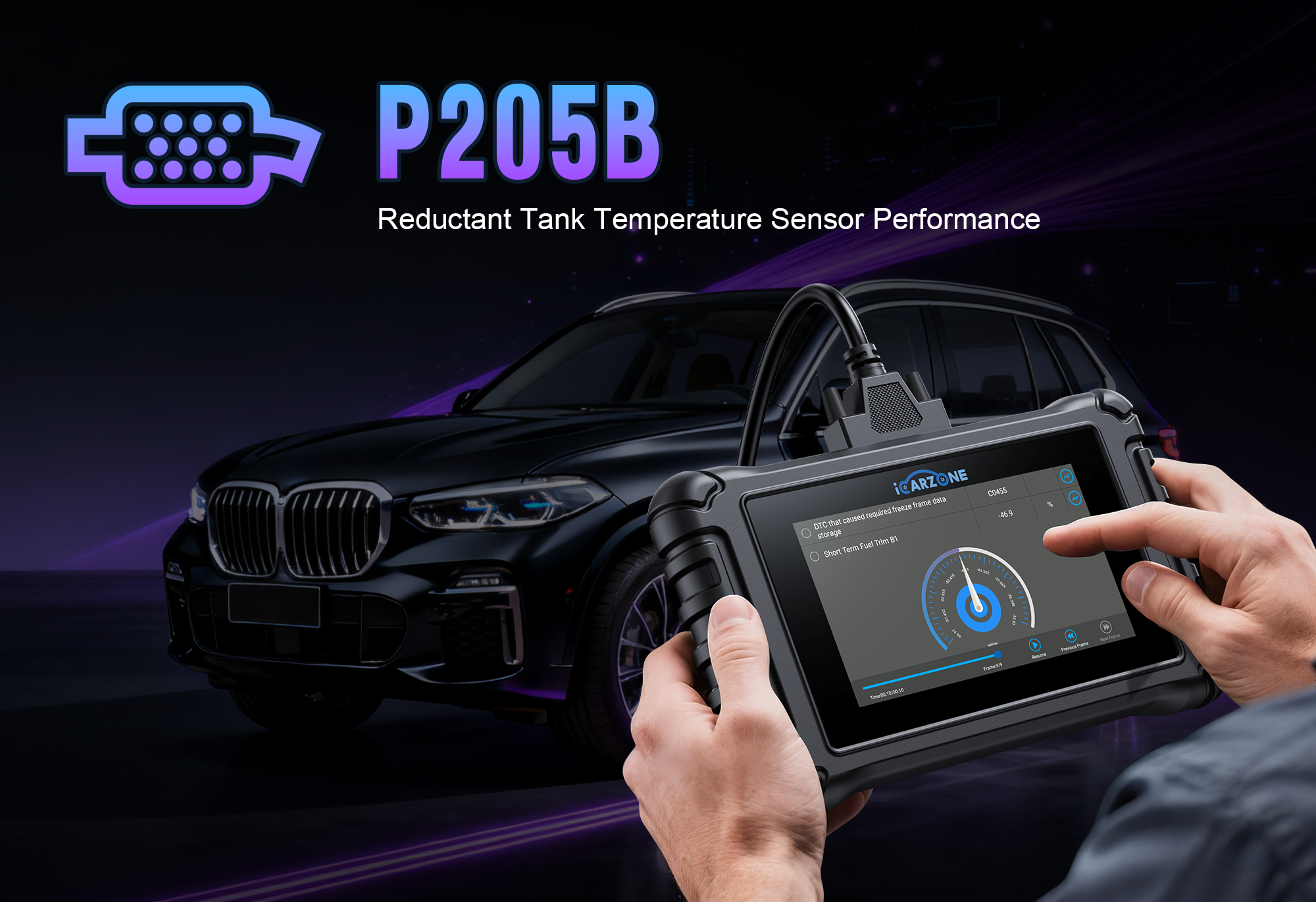 P205B BMW X3 B48 (2018-2024): Fix Intake Manifold Runner Control Fault with ICARZONE UR800