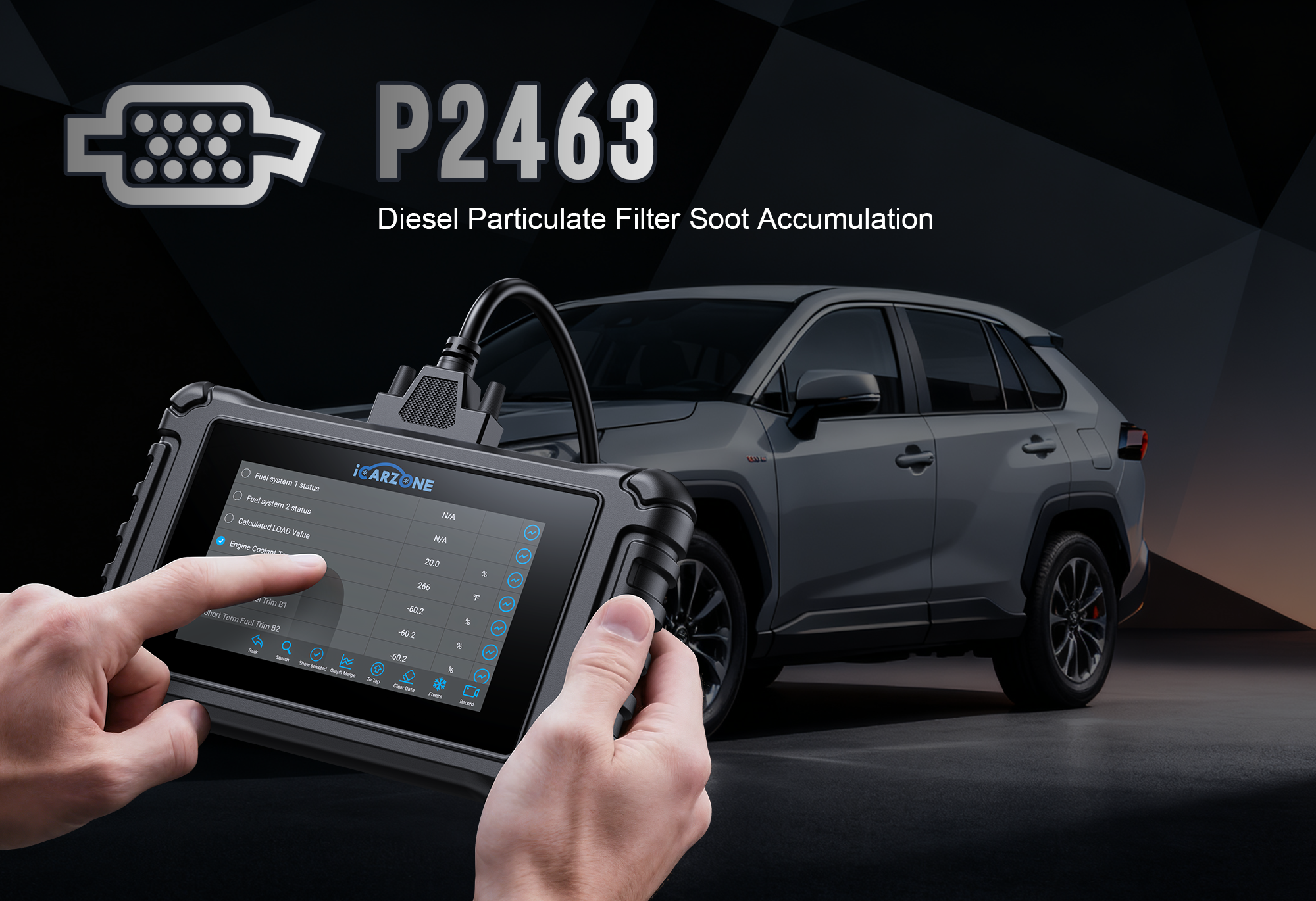 P2463 Code Mercedes C300 L (2022-2024): Fix DPF Soot Accumulation with ICARZONE UR800