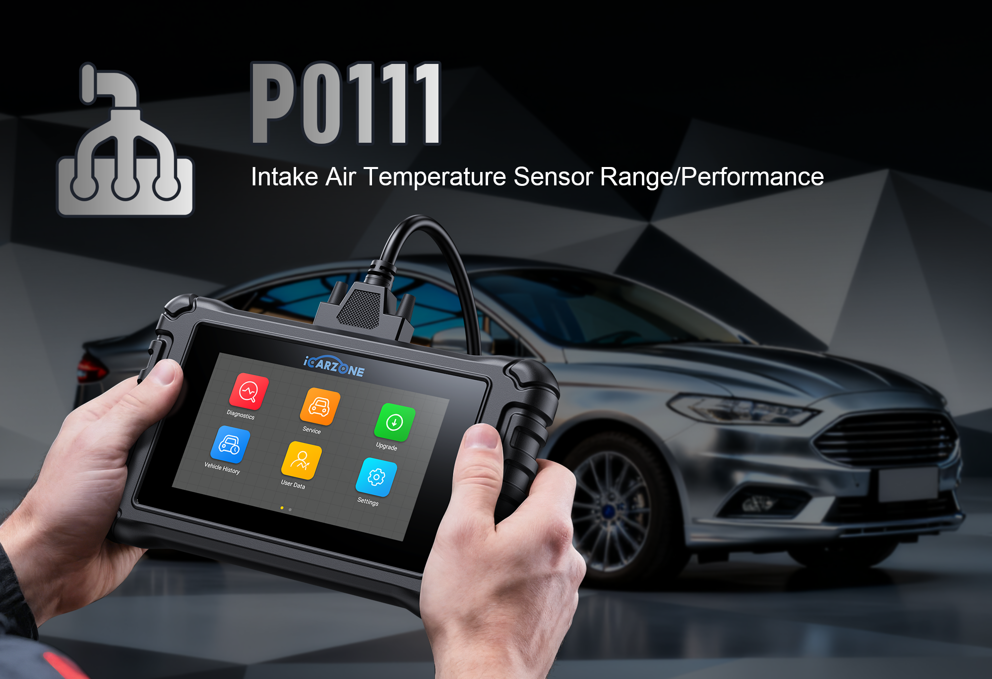 P0111 Code Mercedes C300 L (M254): Fix with ICARZONE UR800 | 2022-2024