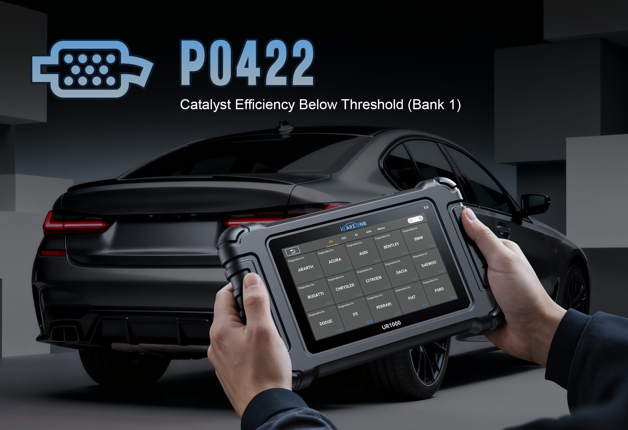 F31): Fix Catalytic Converter Efficiency with ICARZONE UR1000