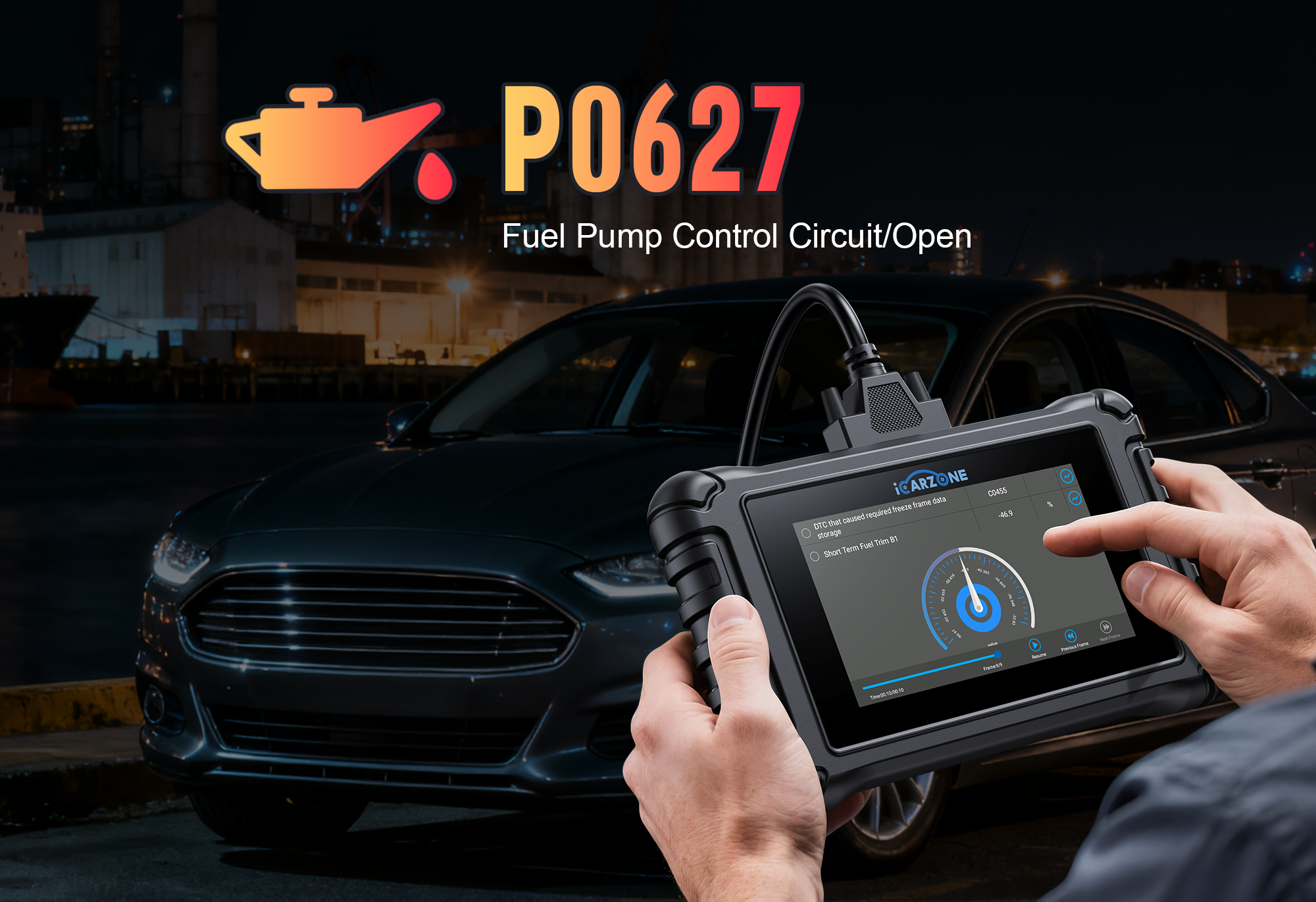 P0627 Mercedes C300 L (2022-2024): Fix Generator Field Circuit with ICARZONE UR1000