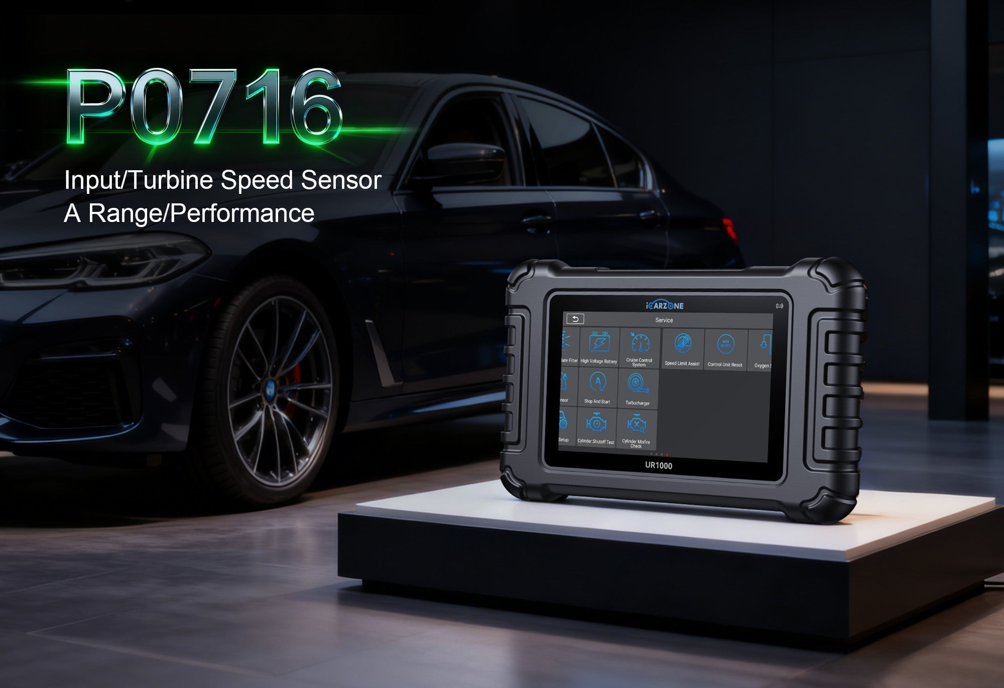 Fix P0716 in 2020-2024 Golf GTI: ICARZONE UR1000 Diagnostic & Repair Guide