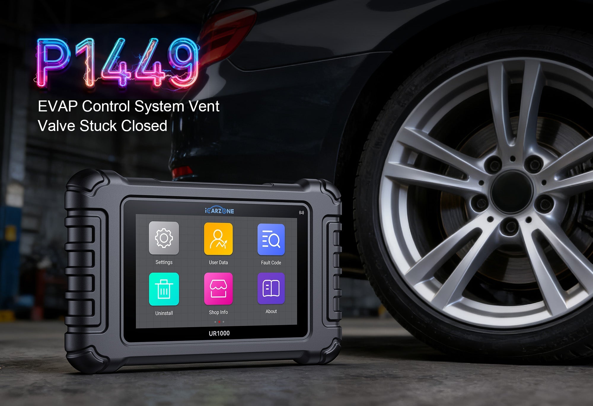 P1449 Code BMW 330i G20 (2019-2024): Fix EVAP Purge Flow Malfunction with ICARZONE UR1000
