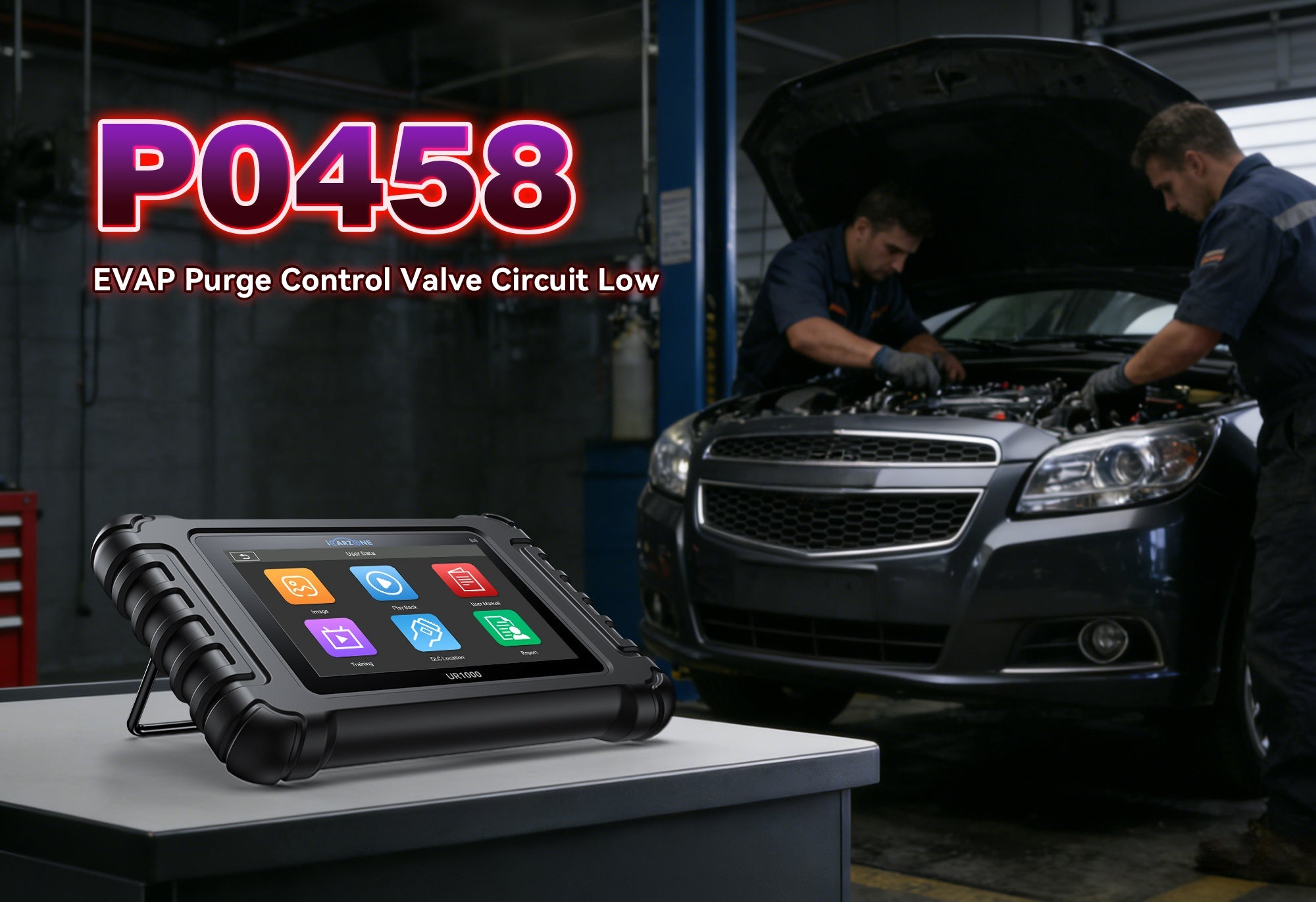 P0458 Code Fix for Chevrolet Silverado 1500 | UR1000 Diagnostic Guide 2015-2023