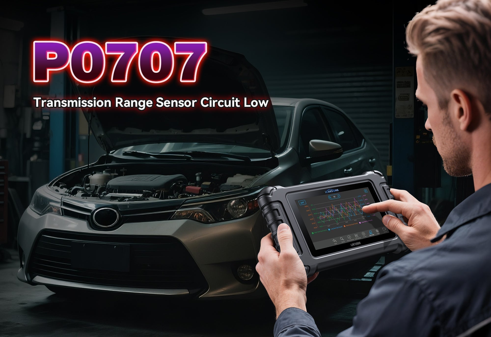 P0707 Code: Transmission Range Sensor A Circuit Low