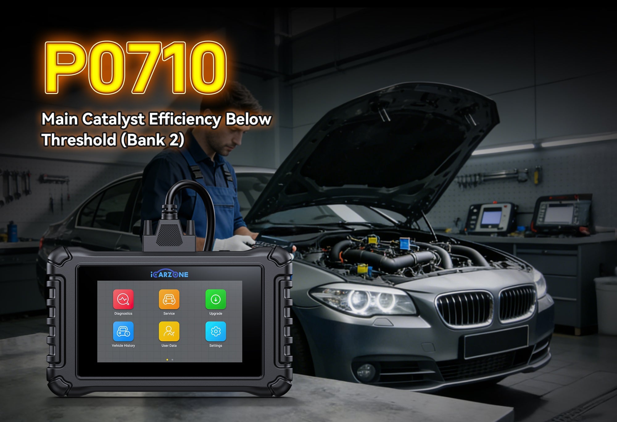 P0710 Code Audi Q7 3.0T (2019-2024): Fix with UR800 Diagnostic Tool