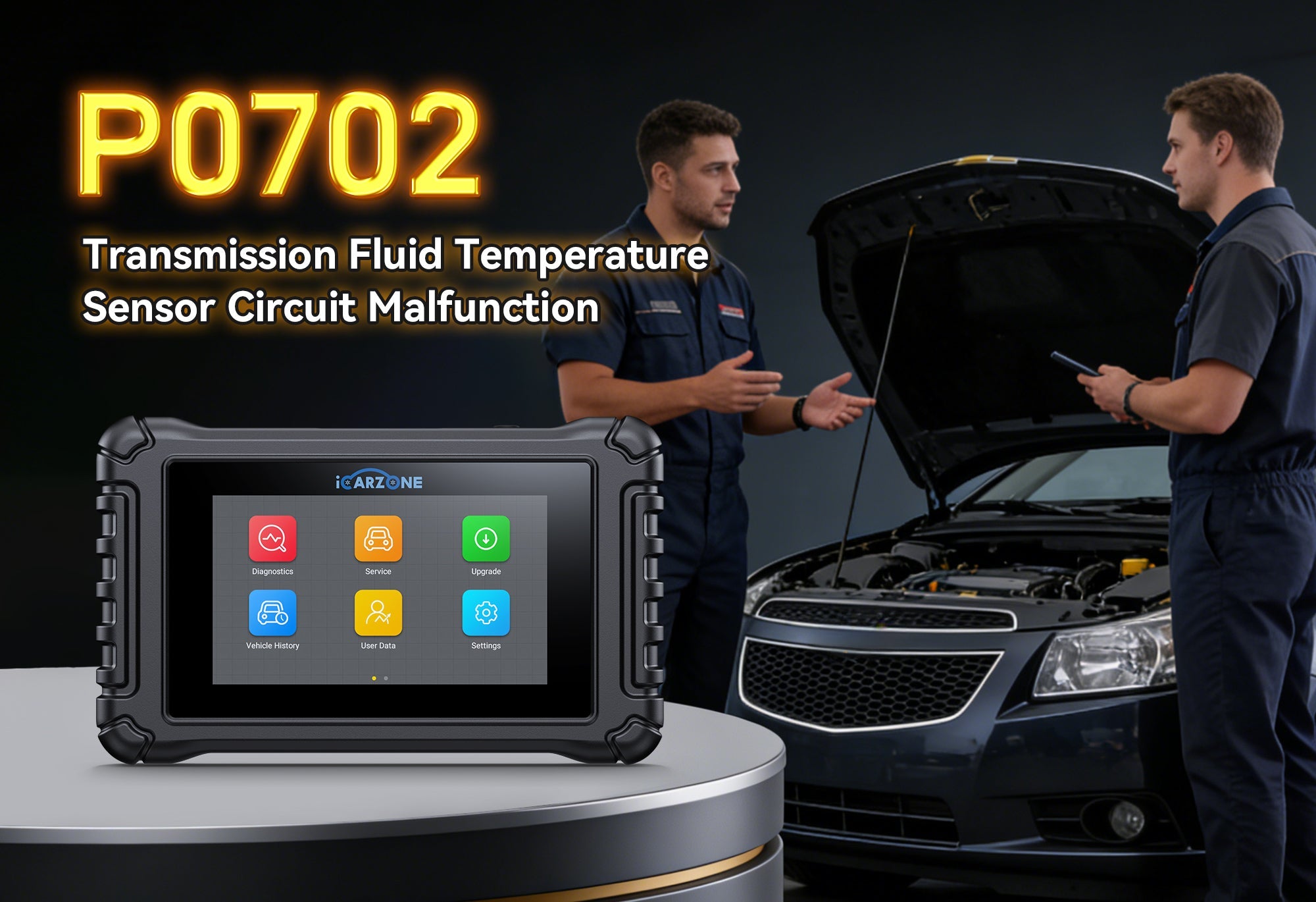 P0702 Code Ford F-150 (2018-2024): Diagnose & Fix with ICARZONE UR800 Scanner
