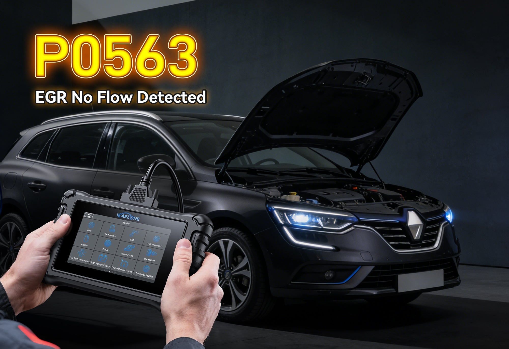 P0563 Code Mercedes C300 L (M254 2022-2024): Fix with ICARZONE UR800