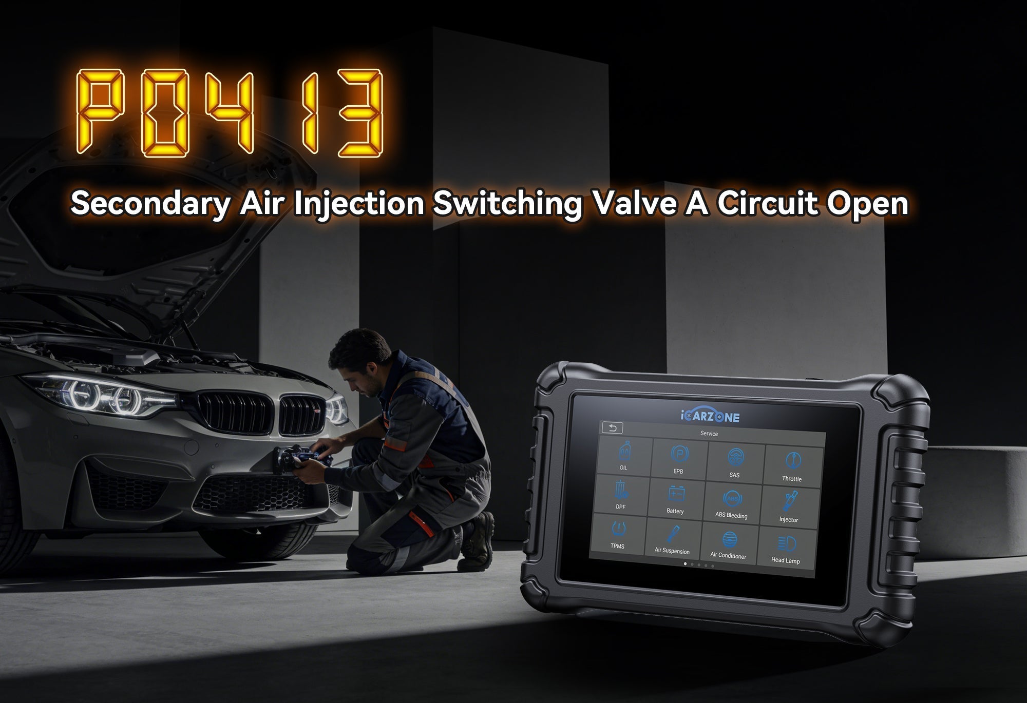 P0413 Code: Solve Secondary Air Injection (SAI) System Circuit High Input faults ICARZONE UR800