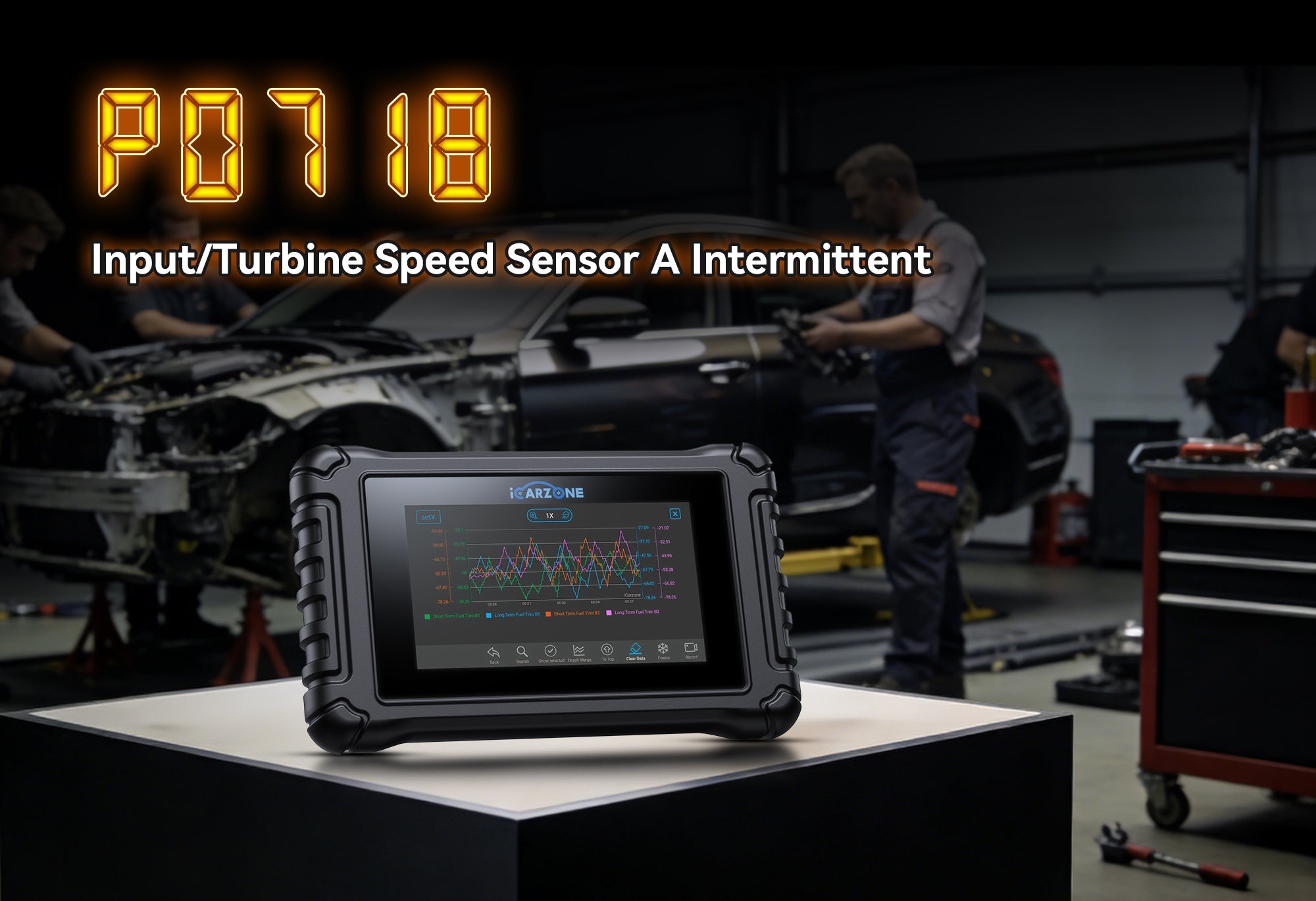 P0718 Code in Mercedes C300e: Fix Transmission Oil Temperature Sensor with ICARZONE UR800