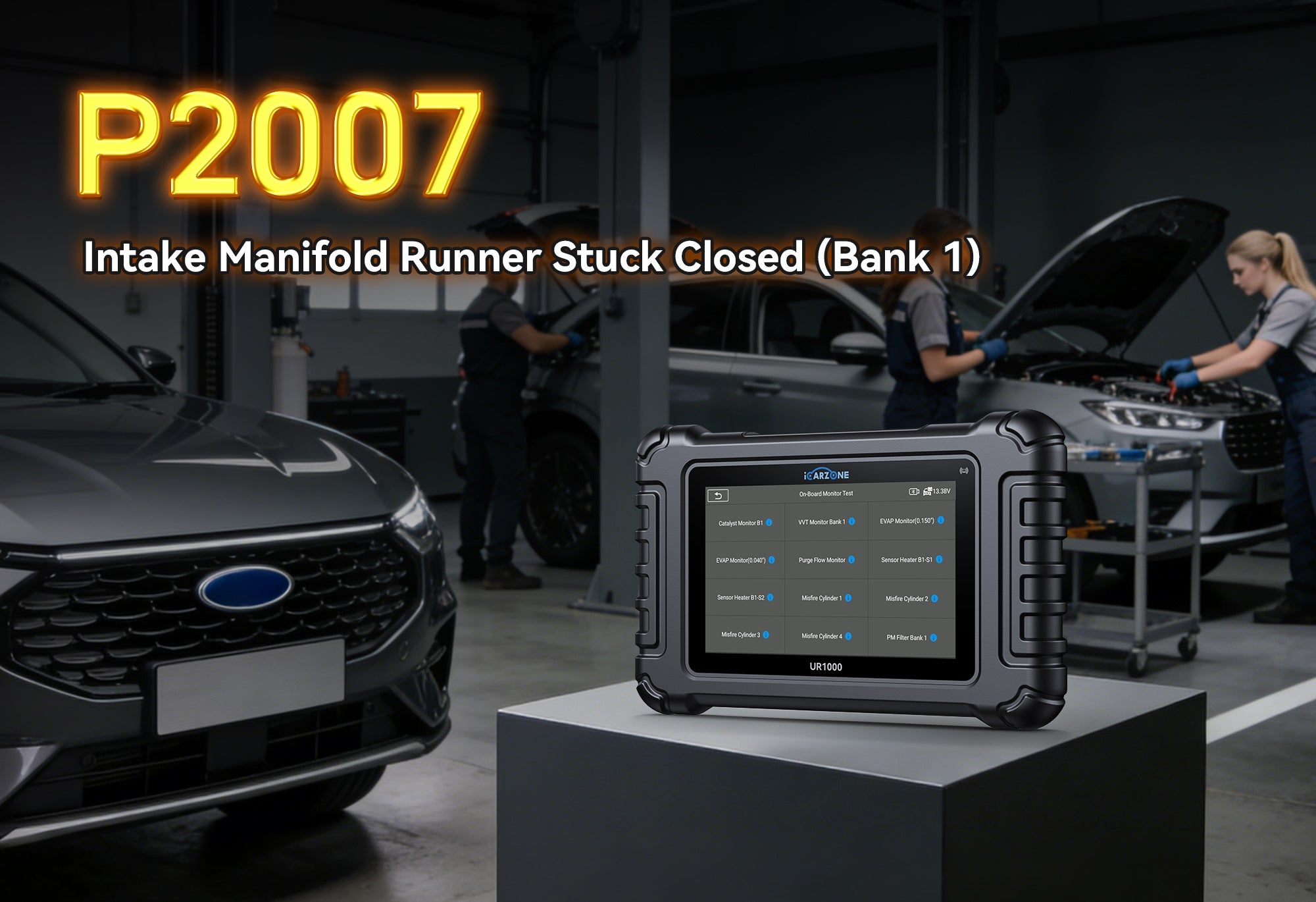 Open (Bank 1) with ICARZONE UR1000