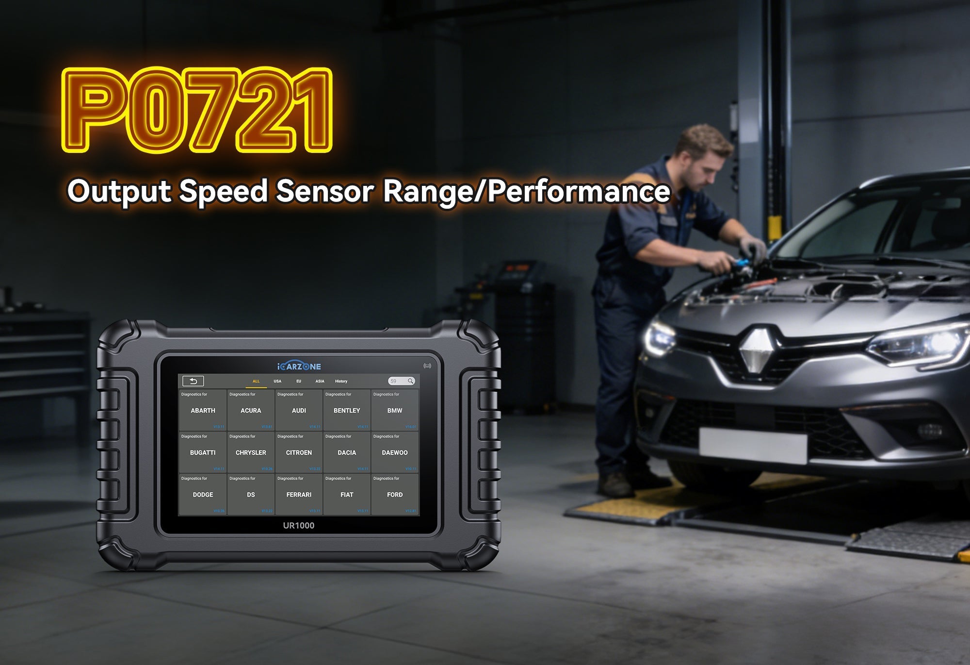 P0721 in Ford: Vehicle Speed Sensor A Circuit Malfunction |ICARZONE UR1000