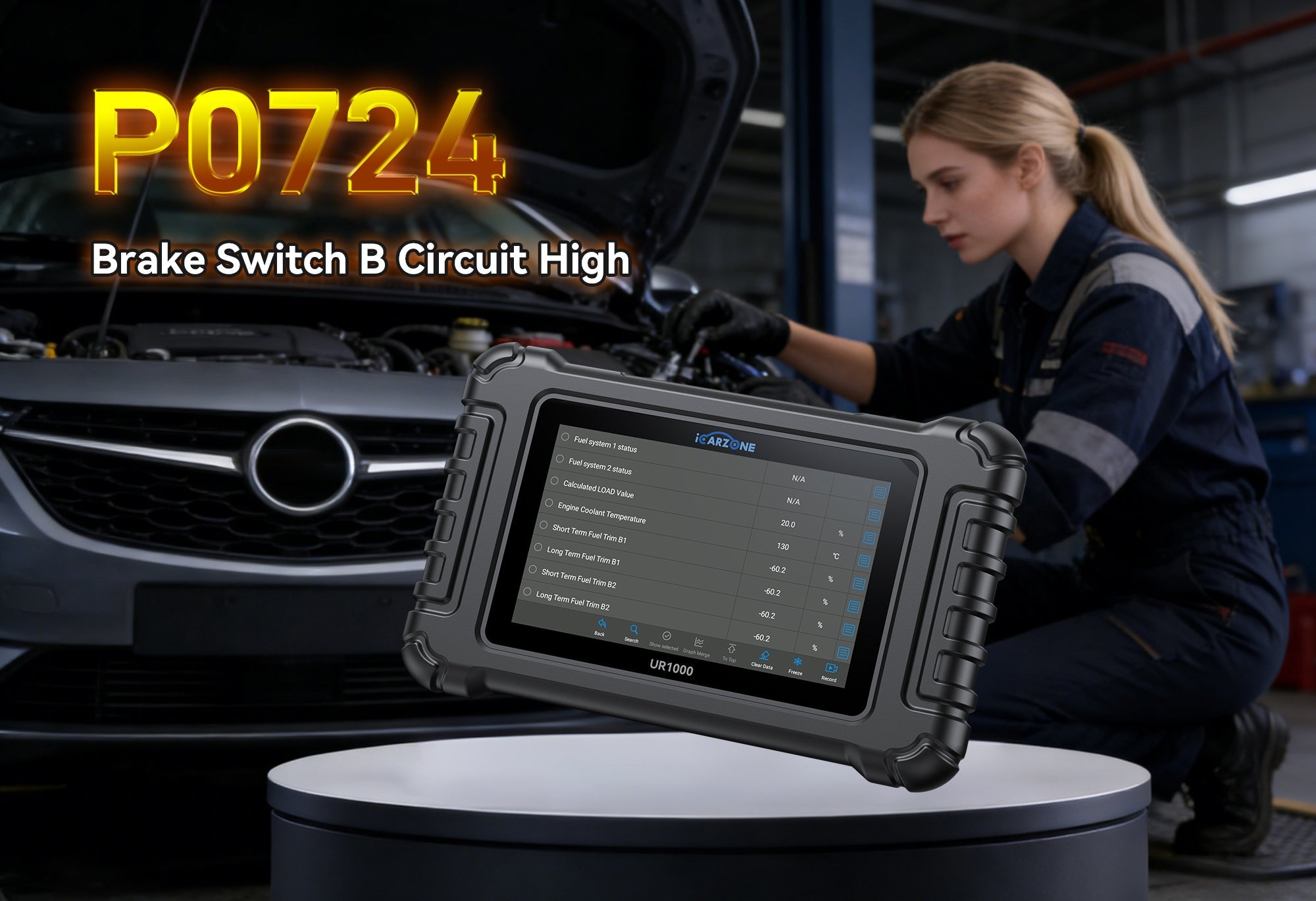 P0724: Vehicle Speed Sensor B Circuit Intermittent | ICARZONE UR1000