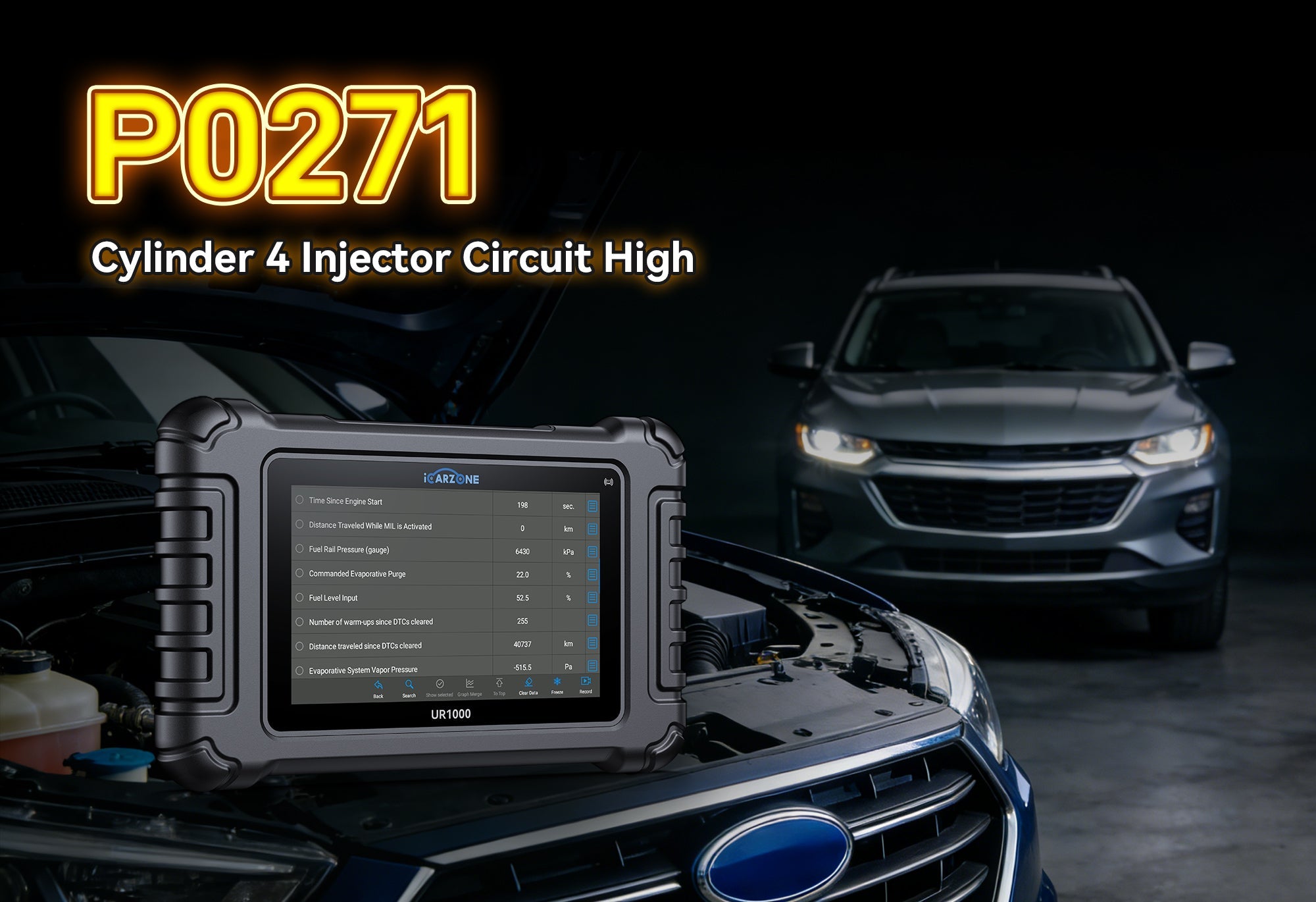 Fix P0271 Code with ICARZONE UR1000 Diagnostic Tool