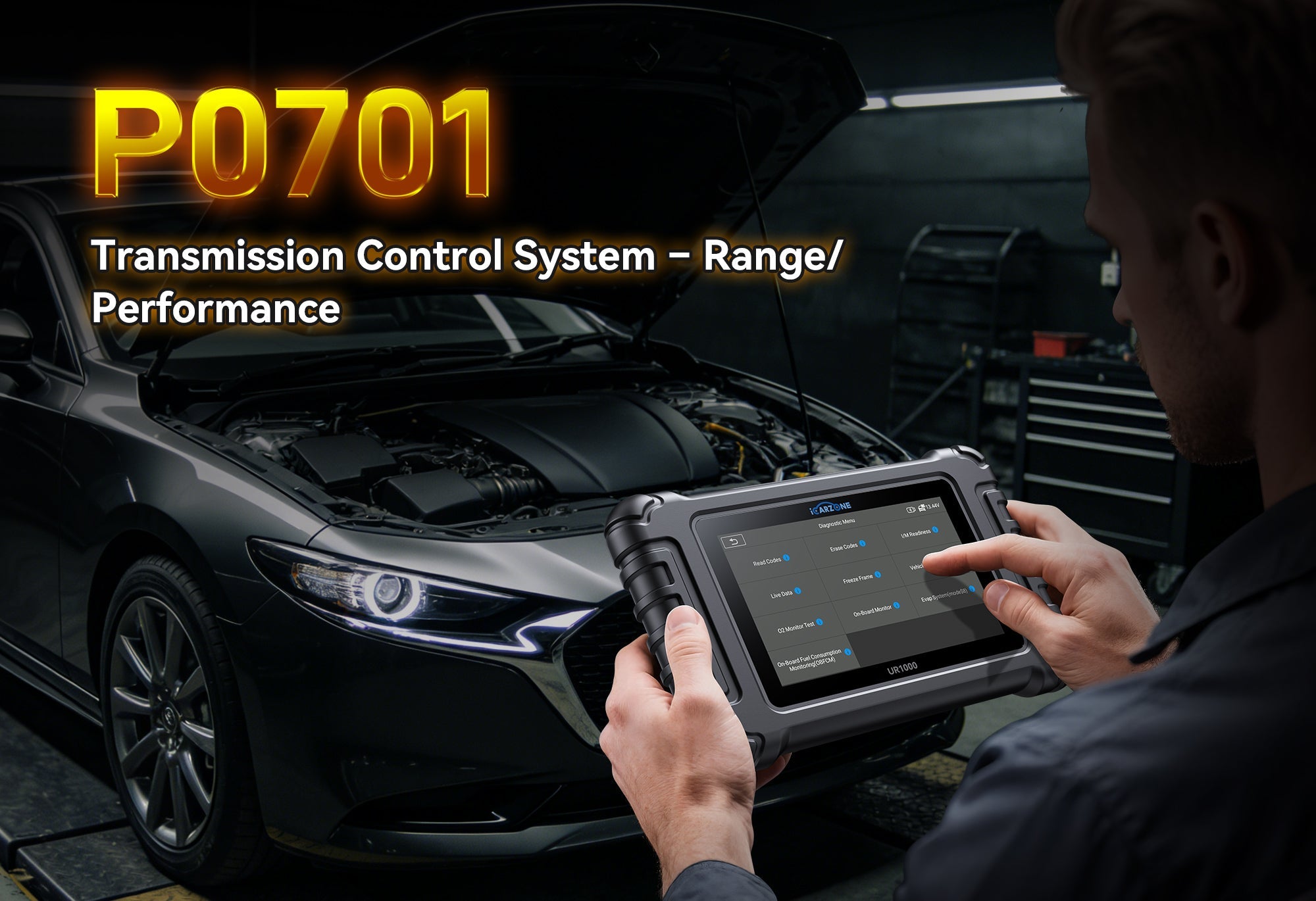 Fix P0701 with ICARZONE UR1000 Diagnostic Tool