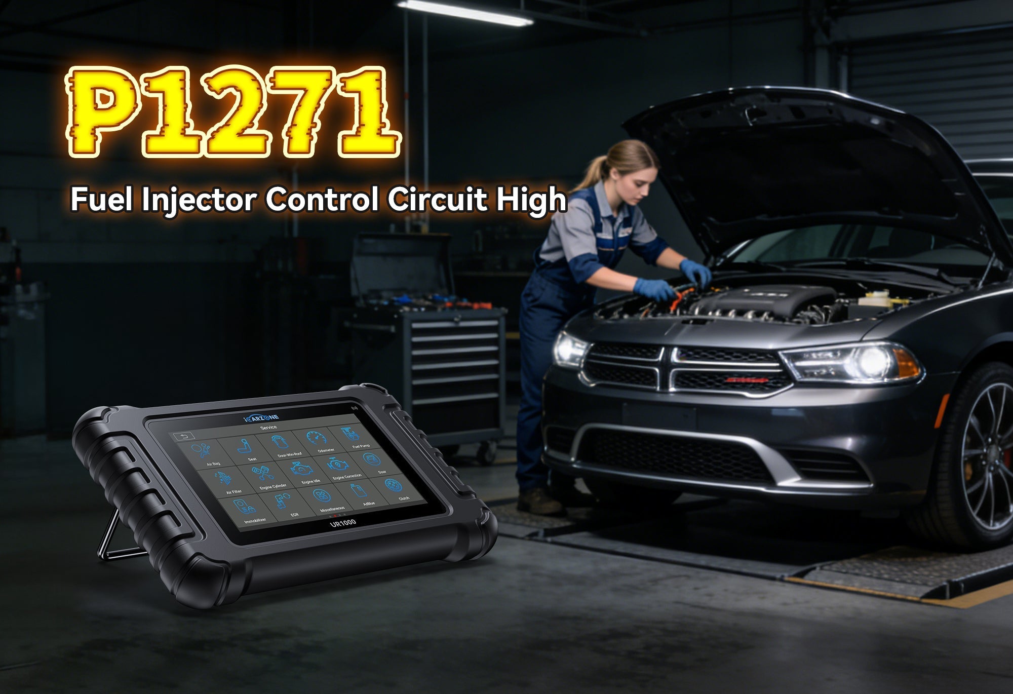 P1271 Code Fuel Trim System Fault |Quick Fix with ICARZONE UR1000