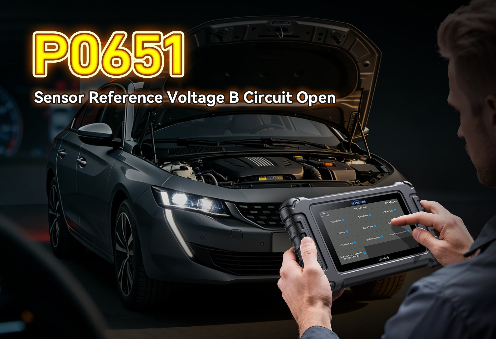 Open | Fix fast with ICARZONE UR1000.