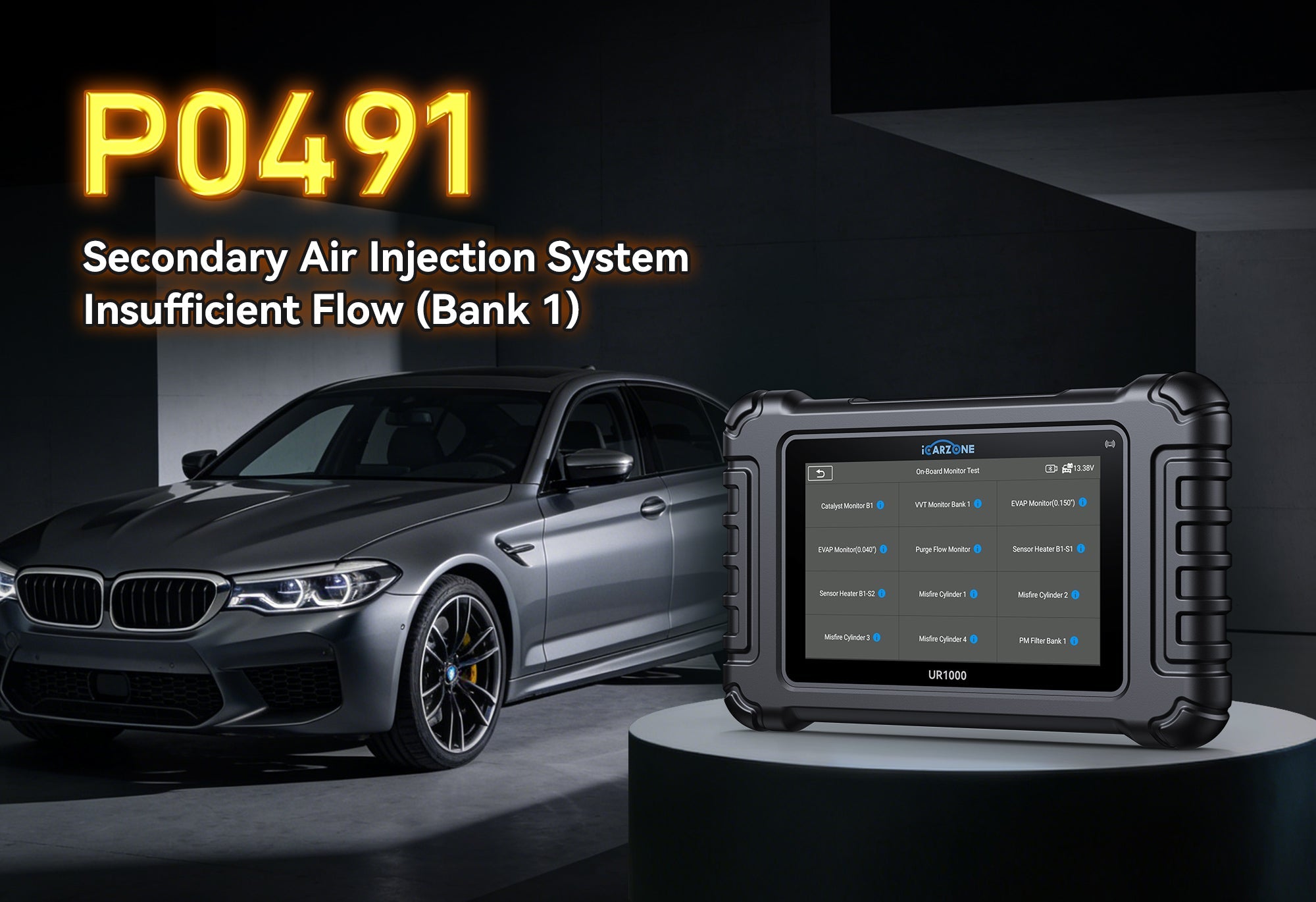 P0491: EVAP System Flow During Non-Purge Condition | Fix with UR1000