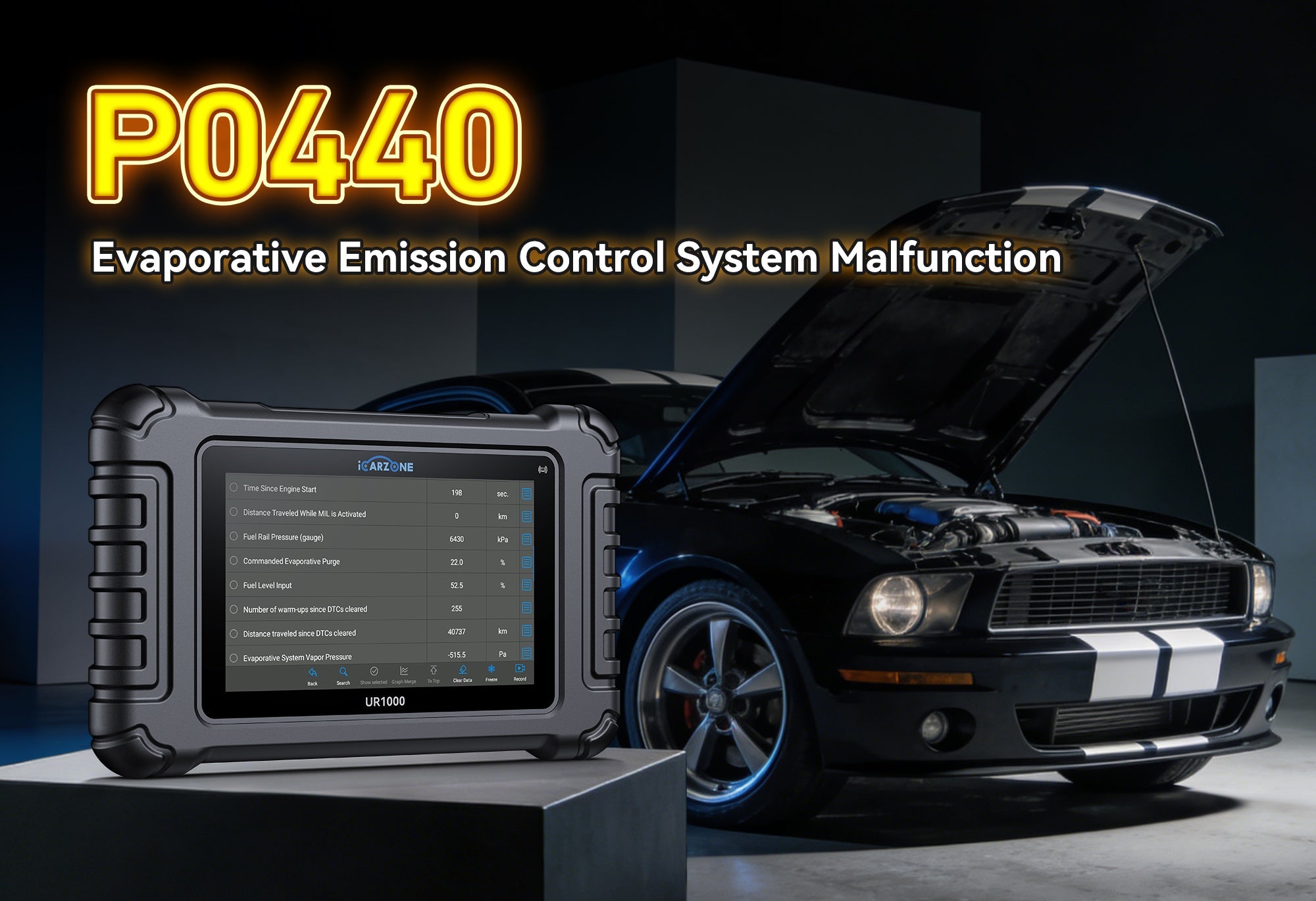 Fix P0440: Evaporative Emission Control System Malfunction with ICARZONE UR1000