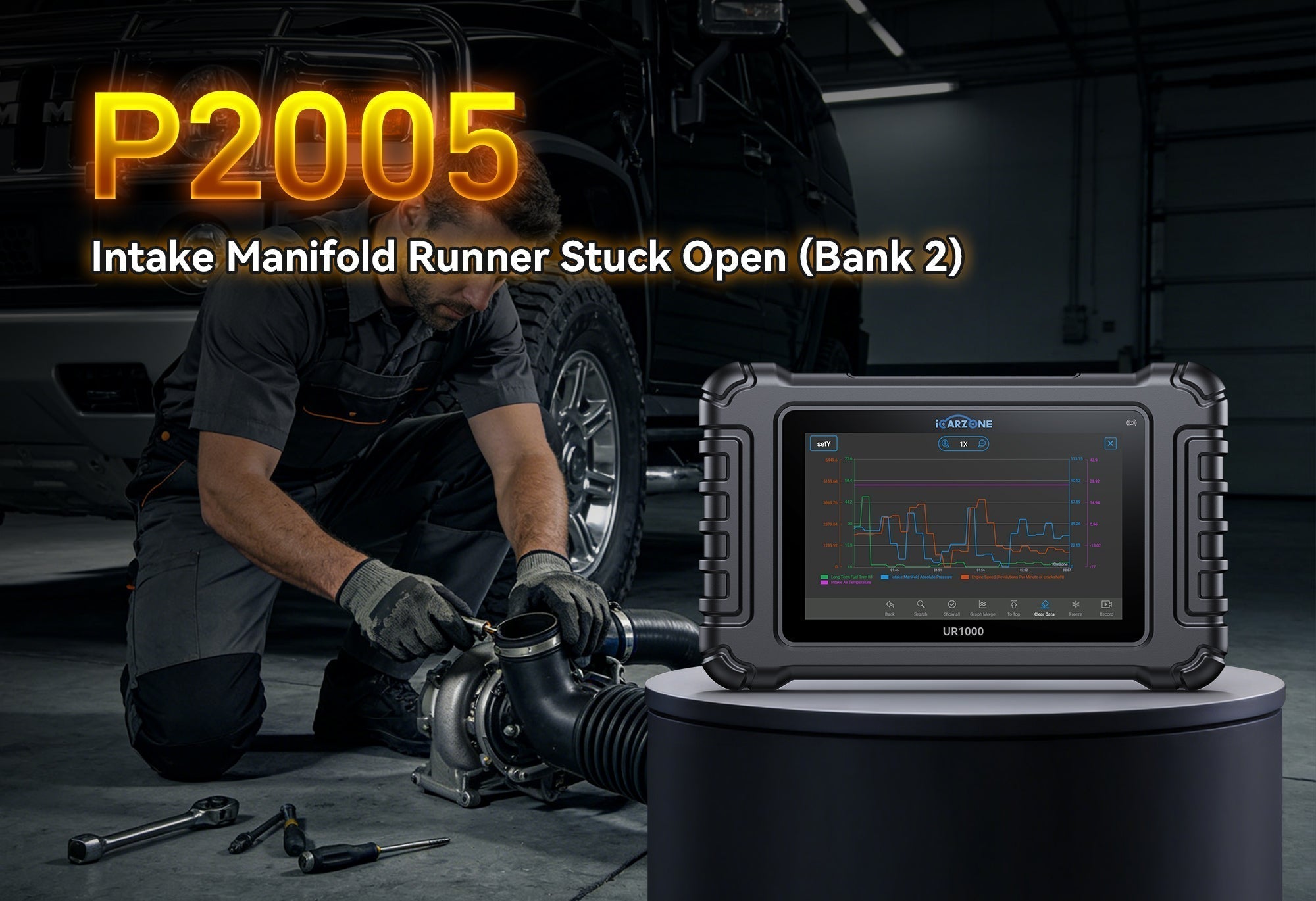P2005 Code Fix: Intake Manifold Runner Control Stuck Open (Bank 2)