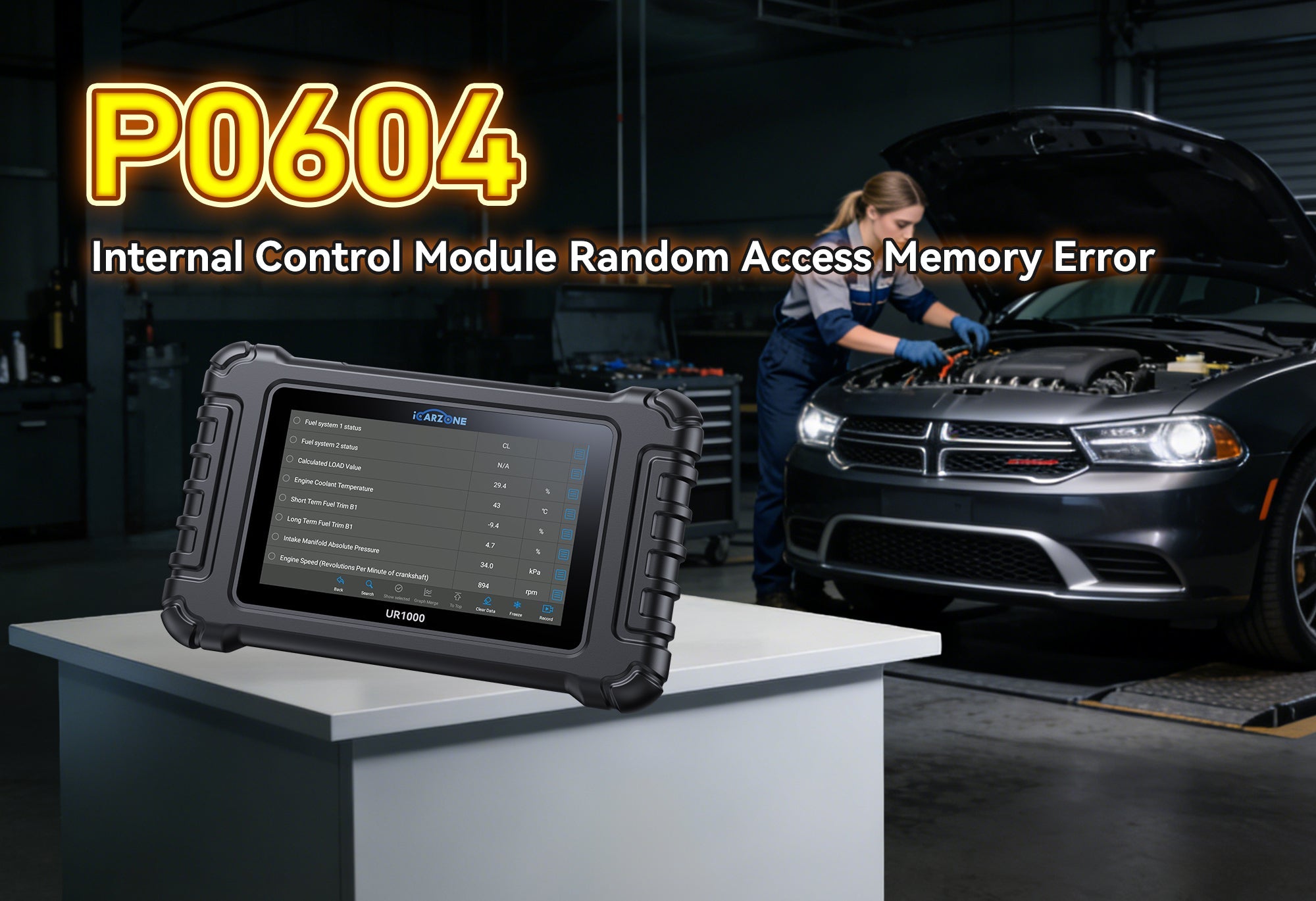 Fix P0604: Internal Control Module Random Access Memory (RAM) Error