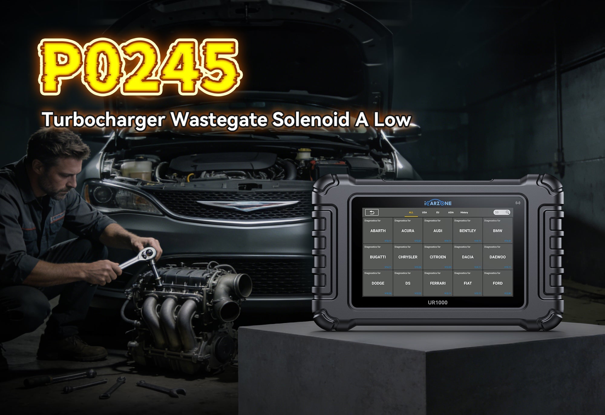 P0245 Code Fix: Boost Control Solenoid A Circuit Low (Wiring First)