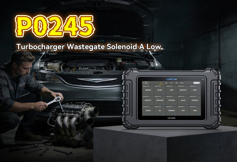P0245 Code Fix: Boost Control Solenoid A Circuit Low (Wiring First)