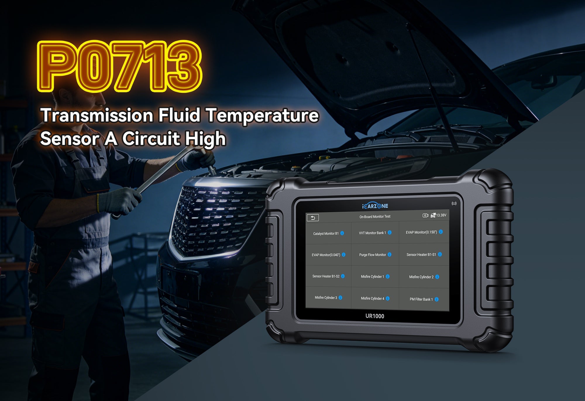 P0713 Code Fix: Trans Fluid Temp Sensor High (Test First)