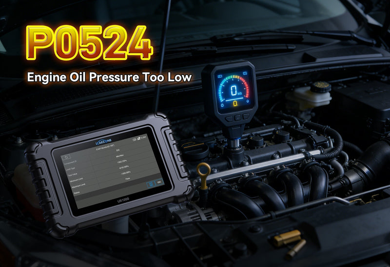 P0524 Code Fix: Engine Oil Pressure Too Low (Stop and Check Oil)