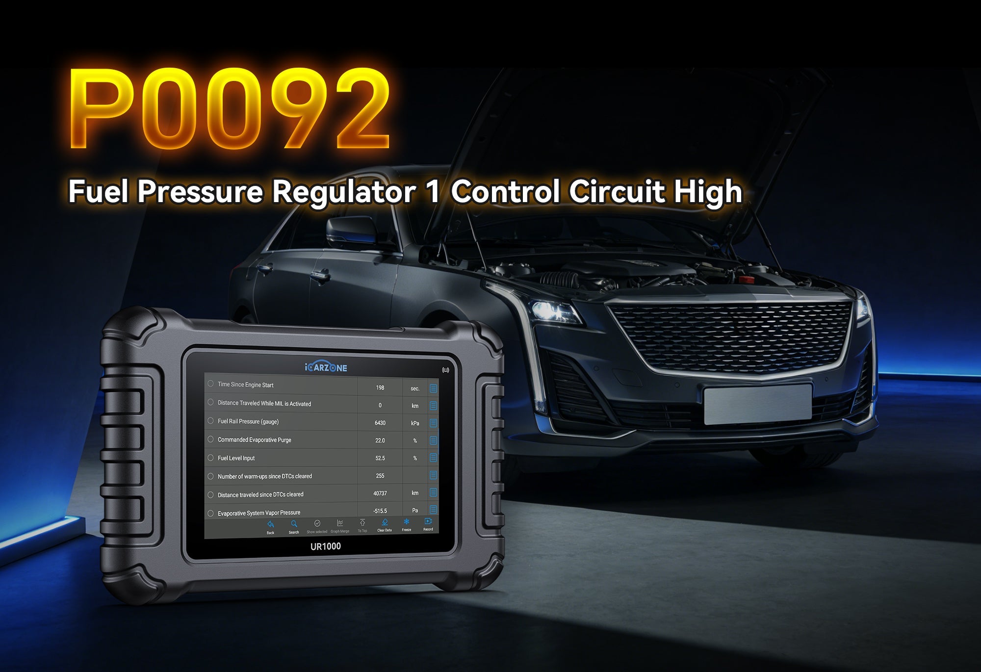 BMW X5 with ICARZONE UR1000