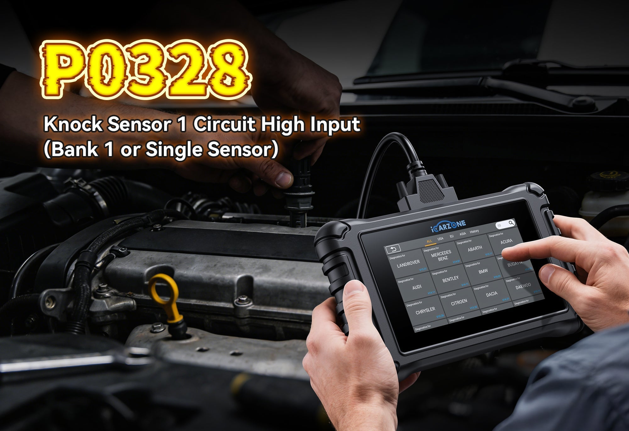 P0328 Code: Knock Sensor High Voltage — DIY Fix Guide