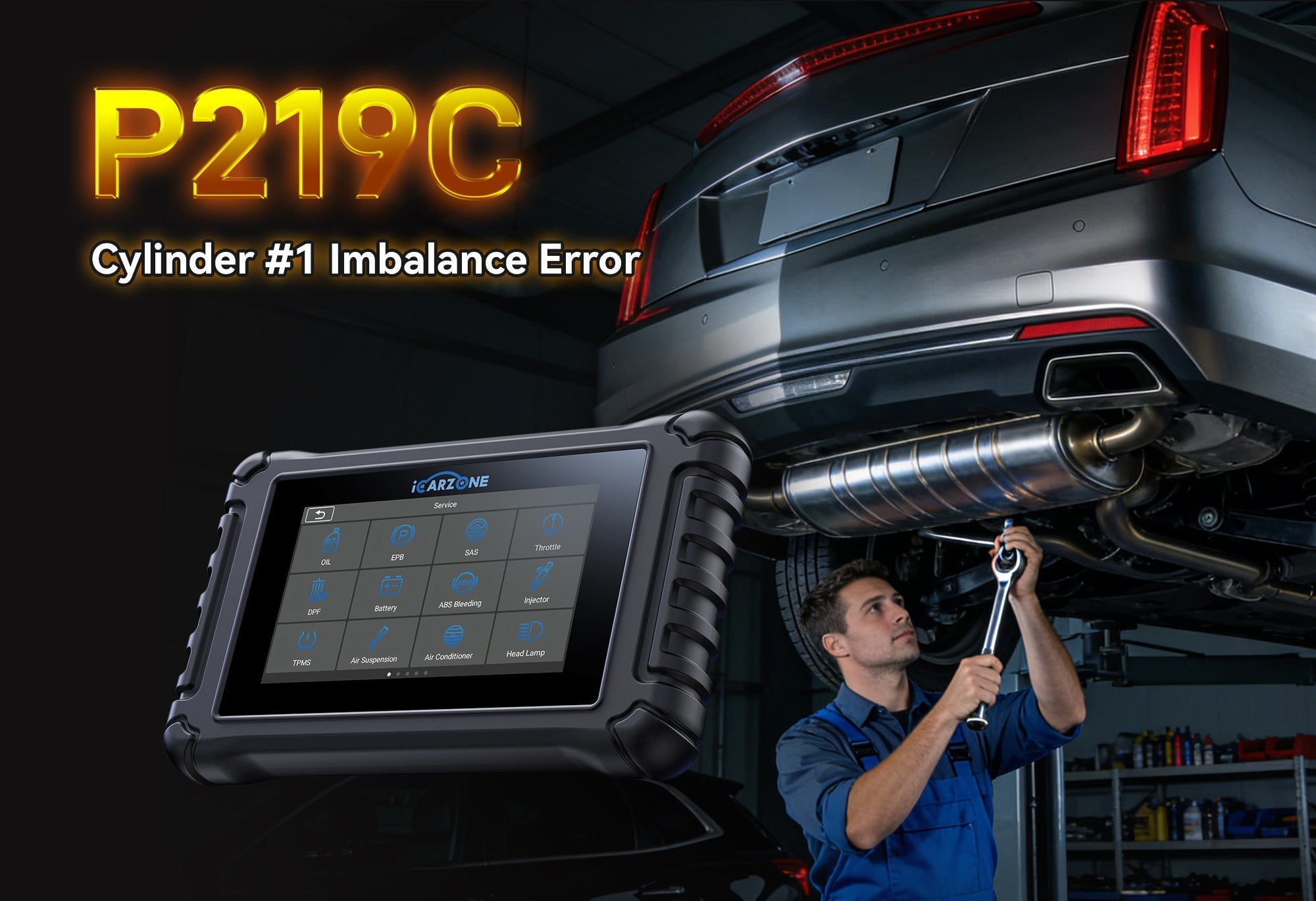 P219C O2 Sensor Stuck Lean: Fix VW Golf MK4 with ICARZONE UR800