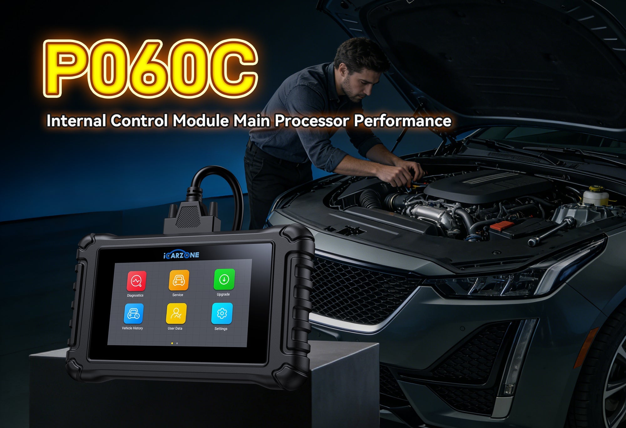 Diagnose P060C: Internal Control Module Main Processor Performance with ICARZONE UR800