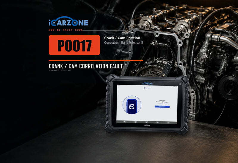 P0017 Code: Bank 1 Sensor B Cam-Crank Correlation