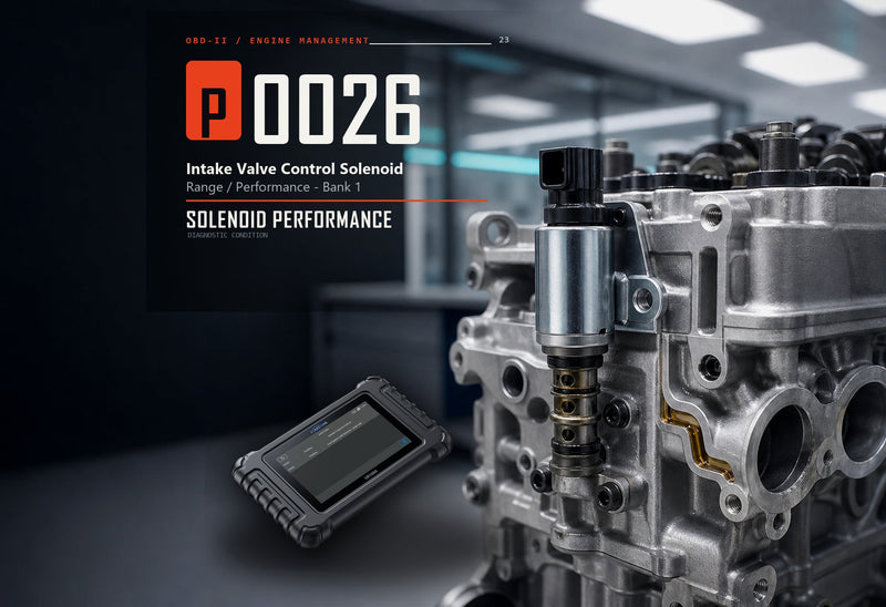 P0026 Code: Intake Valve Control Solenoid Bank 1