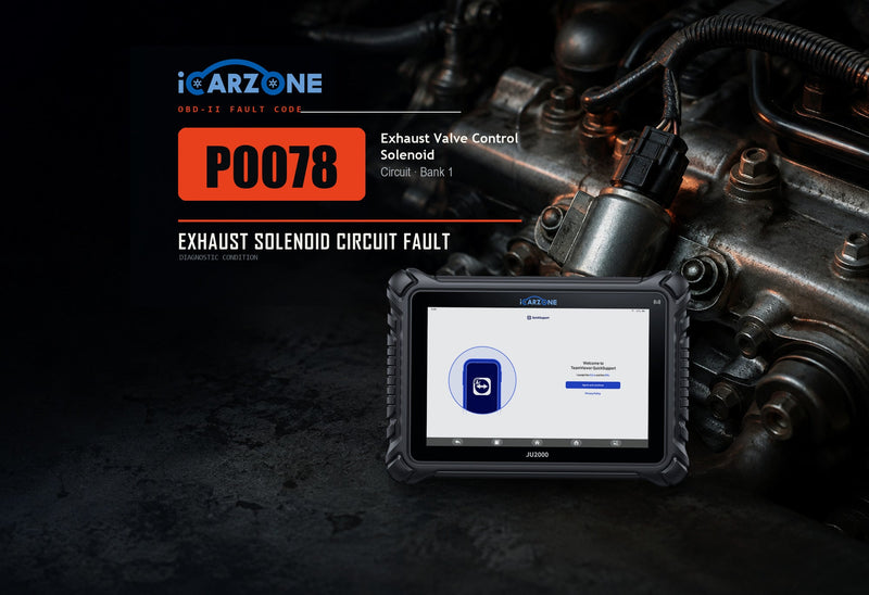 P0078 Code: Bank 1 Exhaust Valve Control Circuit