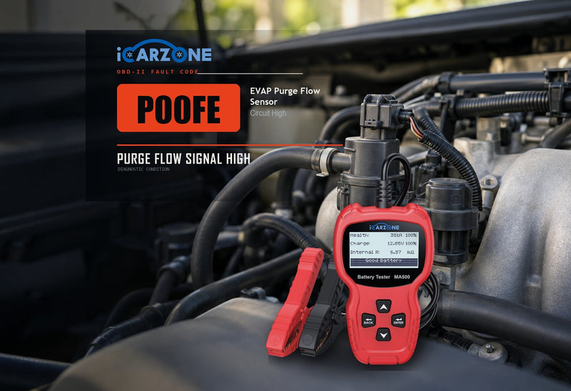 P00FE Code: Diagnose a Restricted EVAP Vapor Line