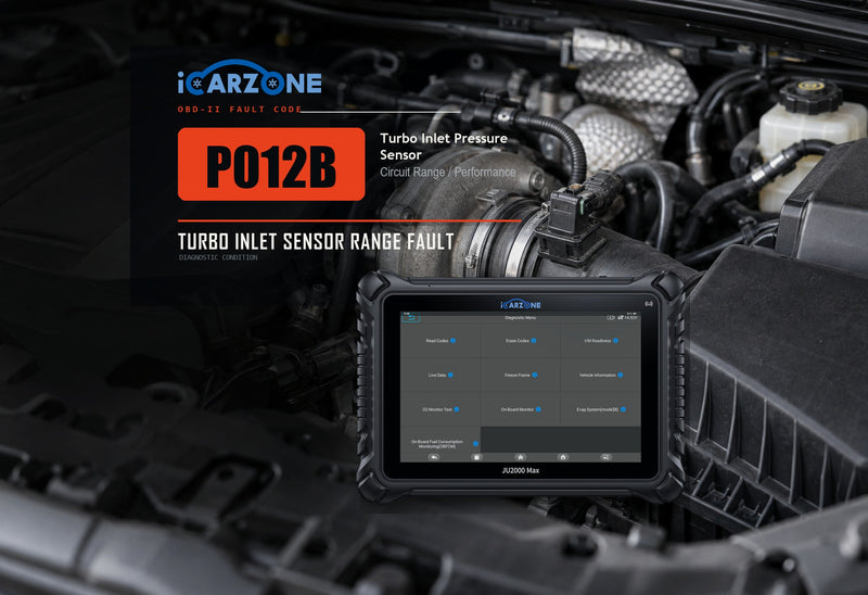 P012B Code: Turbo Inlet Pressure Sensor Range Performance