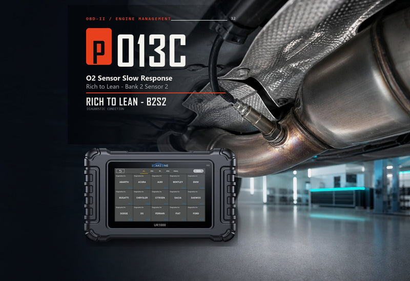 P013C Code: O2 Slow Response Rich to Lean B2S2