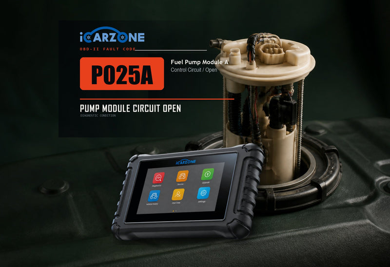 P025A Code: Fuel Pump Module A Control Circuit/Open
