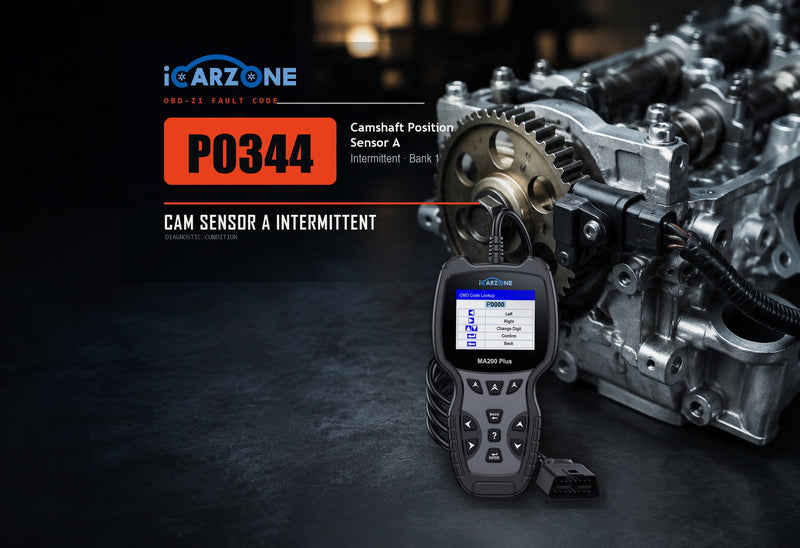 P0344 Code: Camshaft Sensor A Circuit Intermittent