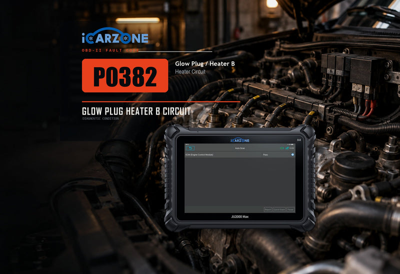 P0382 Code: Glow Plug/Heater Circuit B Malfunction