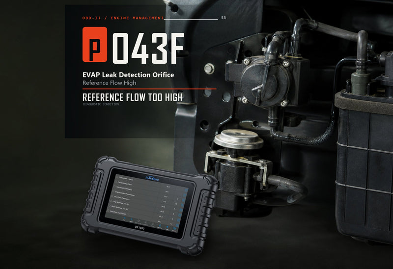 P043F Code: EVAP Reference Orifice High Flow — Diagnosis and Fix Guide