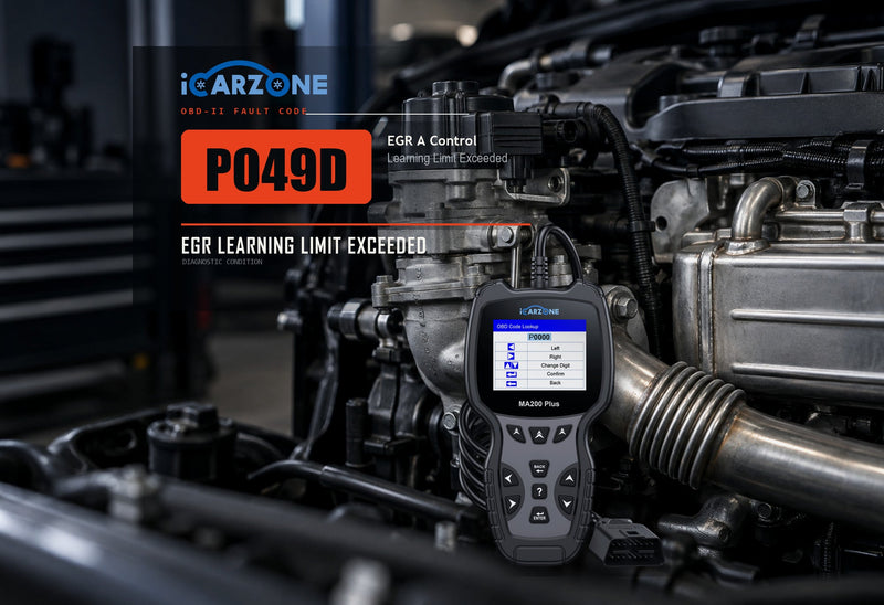 P049D Code: EGR A Position Exceeded Learning Limit